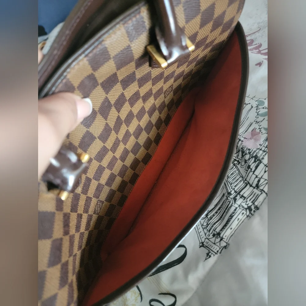 COPY - Authentic Louis Vuitton Damier Sarria Handbag - Picture 9 of 16